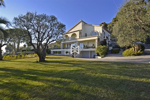 Villa Located On A Garden Planted With Olive Trees Palm Tre